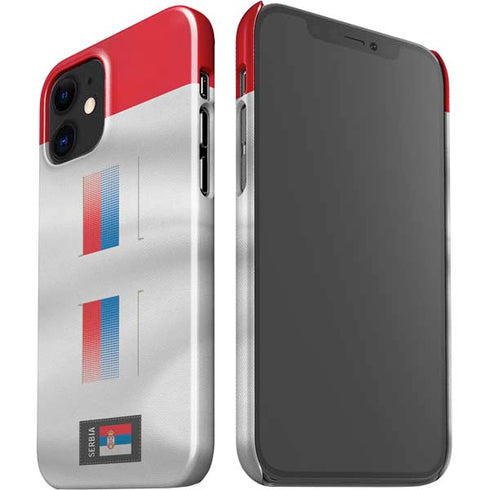 Serbia Soccer Flag iPhone 12 Mini Lite Case
