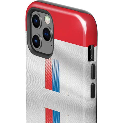 Serbia Soccer Flag iPhone 12 Pro Impact Case