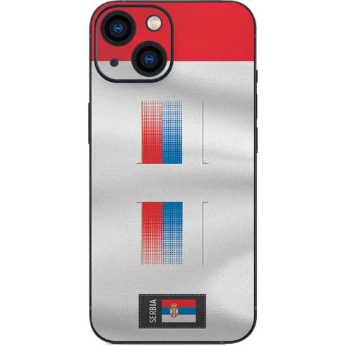 Serbia Soccer Flag iPhone 13 Mini Skin