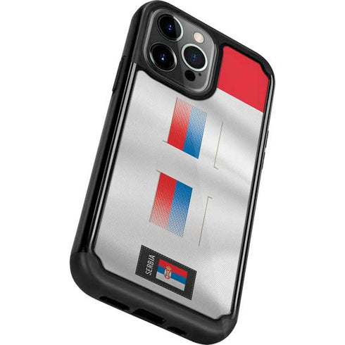 Serbia Soccer Flag iPhone 13 Pro Cargo Case