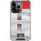 Serbia Soccer Flag iPhone 13 Pro Clear Case