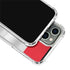 Serbia Soccer Flag iPhone 13 Pro Clear Case