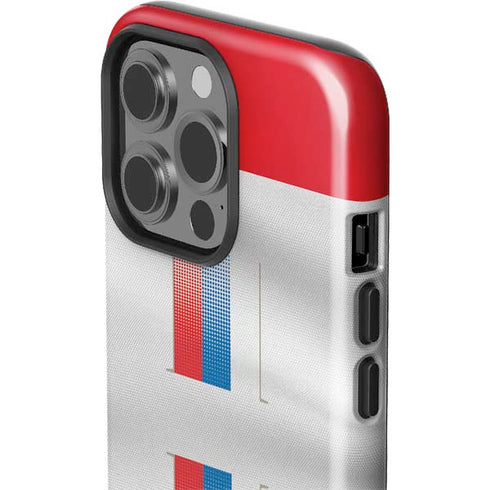 Serbia Soccer Flag iPhone 14 Pro Impact Case