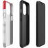 Serbia Soccer Flag iPhone 15 Pro Max Impact Case