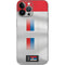 Serbia Soccer Flag iPhone 14 Pro Max Skin