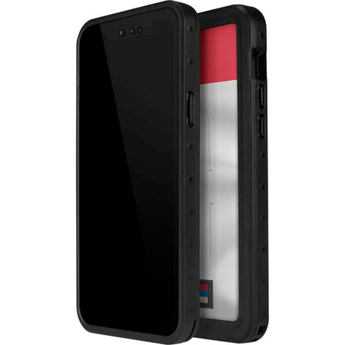 Serbia Soccer Flag iPhone 14 Pro Max Waterproof Case