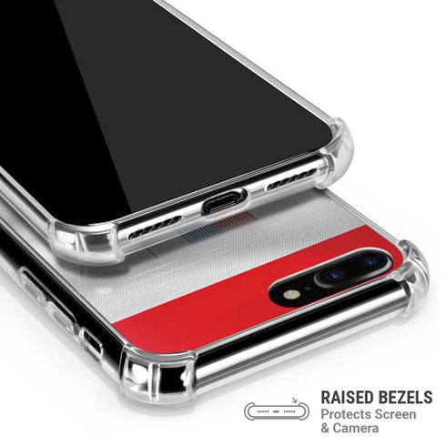 Serbia Soccer Flag iPhone 7/8 Plus Clear Case