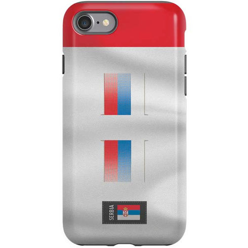 Serbia Soccer Flag iPhone SE (2nd & 3rd Gen) Pro Case