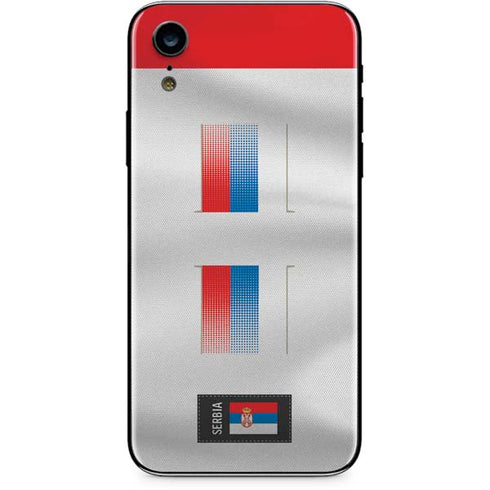 Serbia Soccer Flag iPhone XR Skin