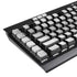 Serbia Soccer Flag K95 RGB PLATINUM Mechanical Gaming Keyboard Skin