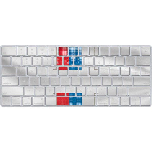 Serbia Soccer Flag Magic Keyboard Skin