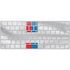 Serbia Soccer Flag Magic Keyboard Skin
