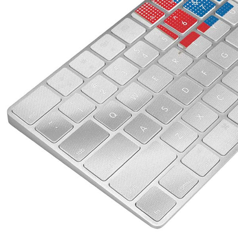 Serbia Soccer Flag Magic Keyboard Skin