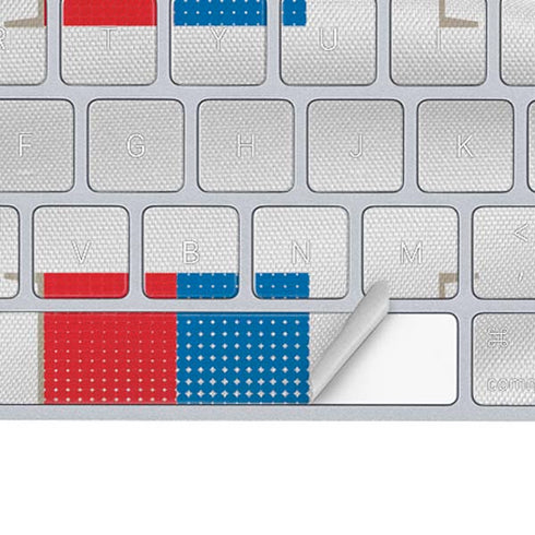 Serbia Soccer Flag Magic Keyboard Skin