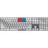 Serbia Soccer Flag Magic Keyboard with Numeric Keypad Skin