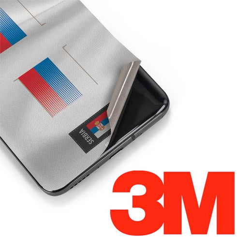 Serbia Soccer Flag OnePlus 7 Pro Skin