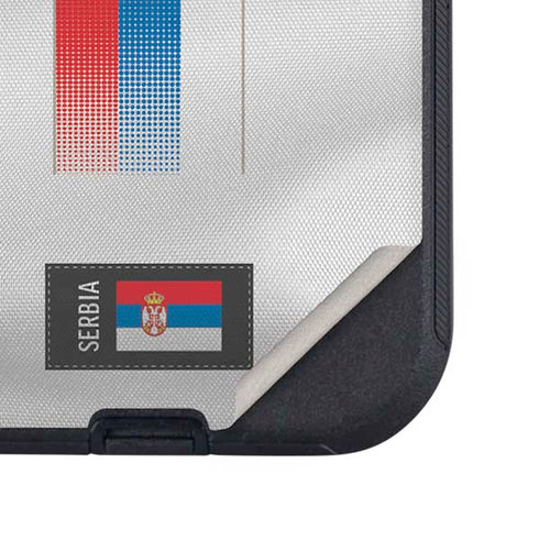 Serbia Soccer Flag Otterbox Defender iPhone Skin