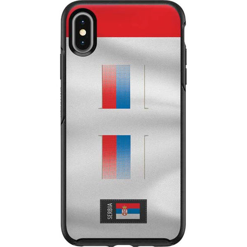 Serbia Soccer Flag Otterbox Symmetry iPhone Skin