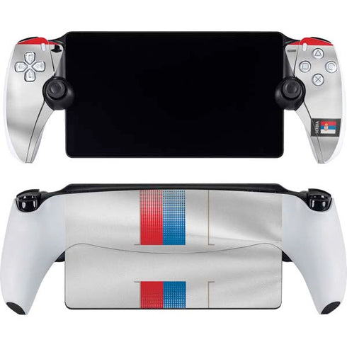 Serbia Soccer Flag PlayStation Portal Remote Player Skin