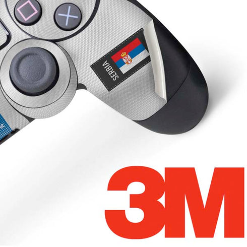 Serbia Soccer Flag PS4 Controller Skin