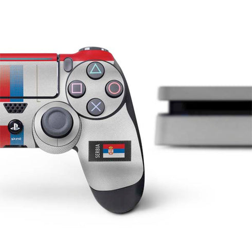 Serbia Soccer Flag PS4 Slim Bundle Skin