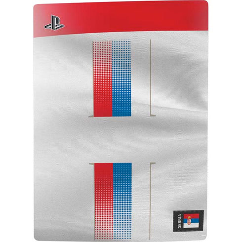 Serbia Soccer Flag PS5 Console Skin