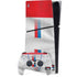 Serbia Soccer Flag PS5 Slim Digital Edition Bundle Skin