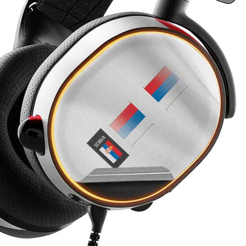 Serbia Soccer Flag SteelSeries Arctis 3 Skin
