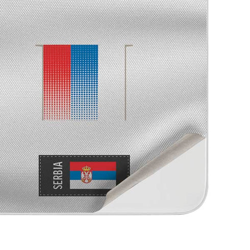 Serbia Soccer Flag Surface Duo Skin