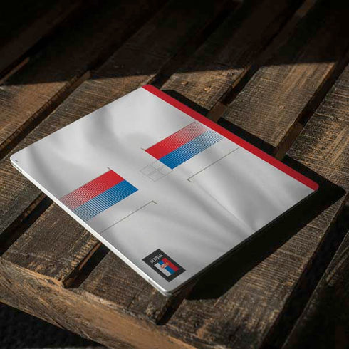 Serbia Soccer Flag Surface Laptop 2 Skin