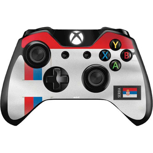 Serbia Soccer Flag Xbox One Controller Skin