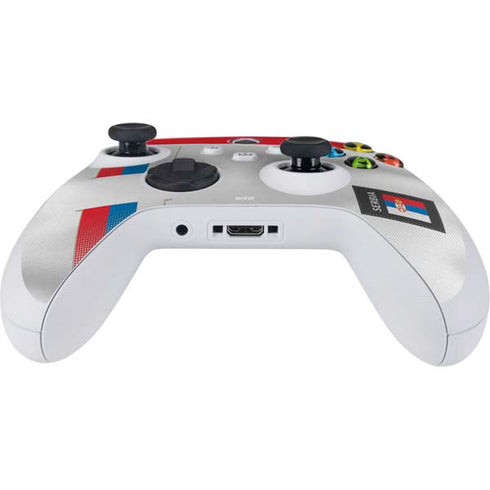 Serbia Soccer Flag Xbox Series S Controller Skin