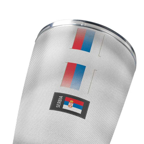 Serbia Soccer Flag Yeti 20oz Tumbler Skin