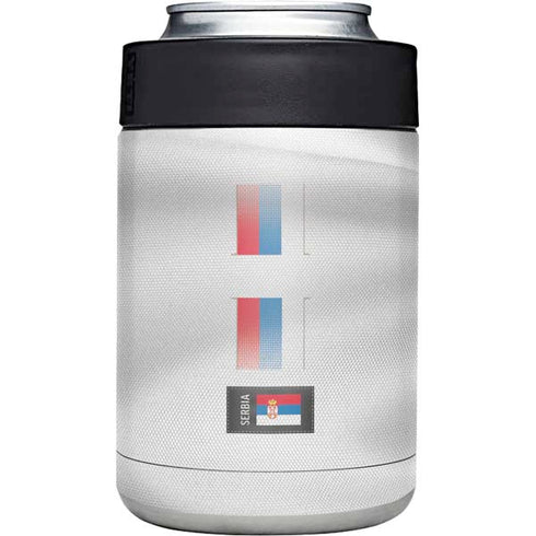 Serbia Soccer Flag Yeti Colster Can Insulator Skin