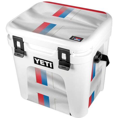 Serbia Soccer Flag YETI Roadie 24 Hard Cooler Skin
