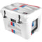 Serbia Soccer Flag YETI Tundra 35 Hard Cooler Skin