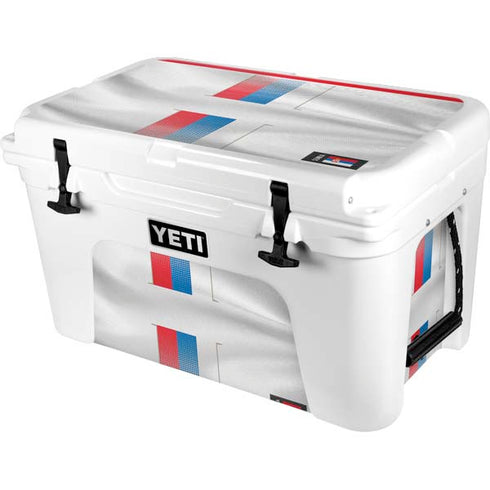 Serbia Soccer Flag YETI Tundra 45 Hard Cooler Skin