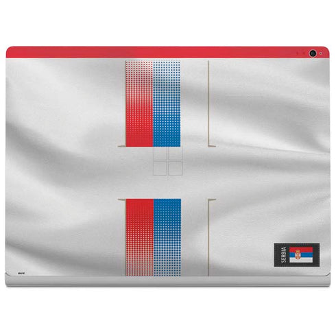 Serbia Soccer Flag Surface Book 2 15in Skin