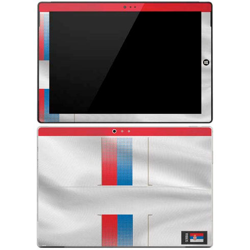 Serbia Soccer Flag Surface Pro 3 Skin