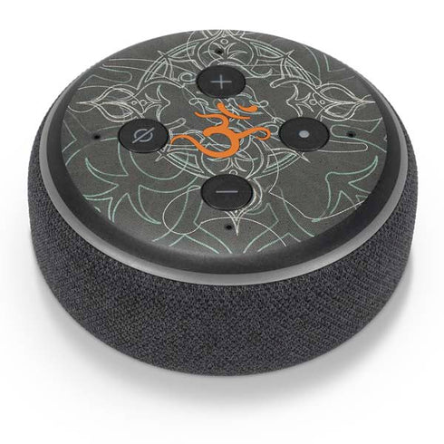 Grey Serenity Amazon Echo Dot Skin