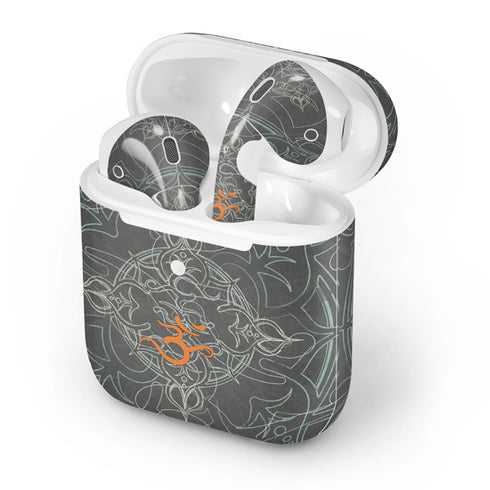 Grey Serenity Apple AirPods 2 Skin