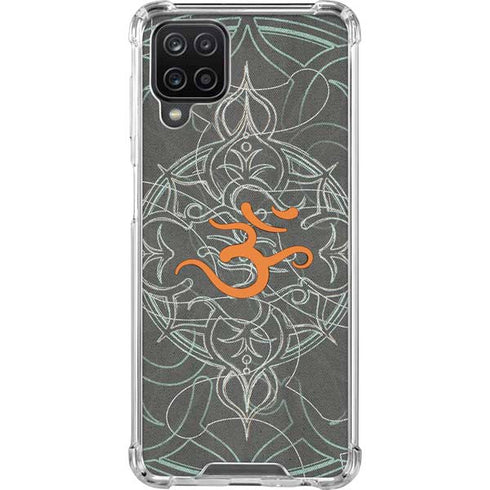 Grey Serenity Galaxy A12 Clear Case