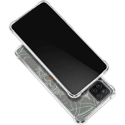 Grey Serenity Galaxy A12 Clear Case