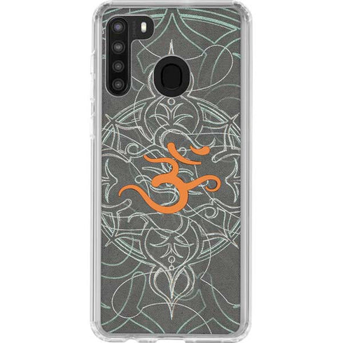 Grey Serenity Galaxy A21 Clear Case