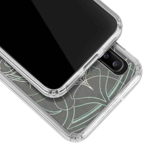 Grey Serenity Galaxy A30 Clear Case