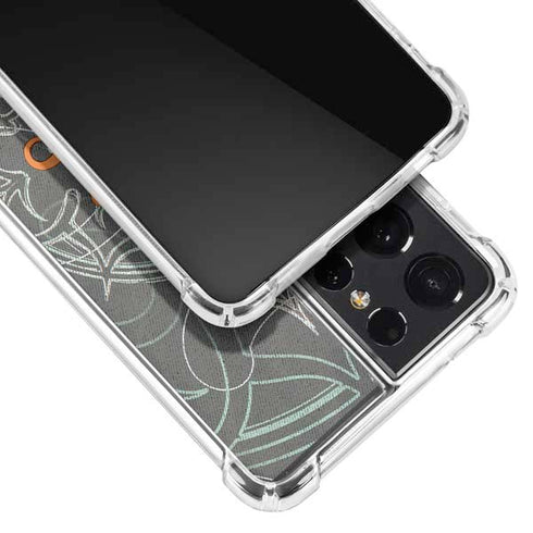 Grey Serenity Galaxy S21 Ultra 5G Clear Case