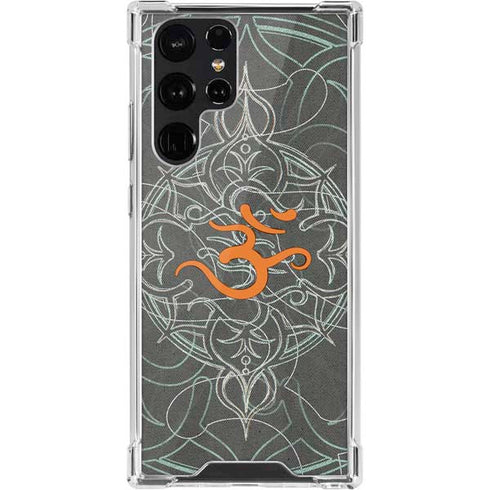 Grey Serenity Galaxy S22 Ultra Clear Case