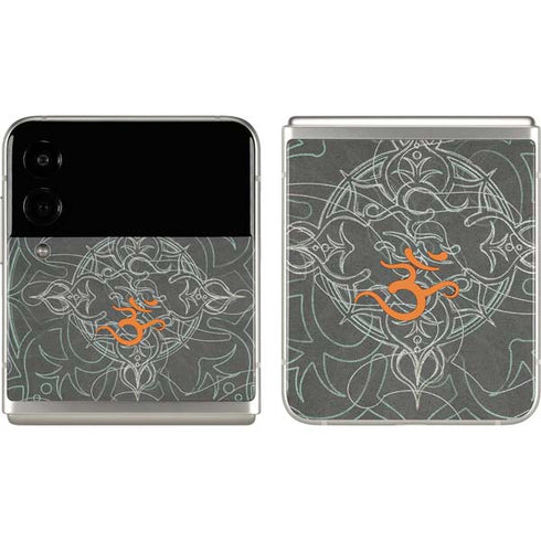 Grey Serenity Galaxy Z Flip3 5G Skin