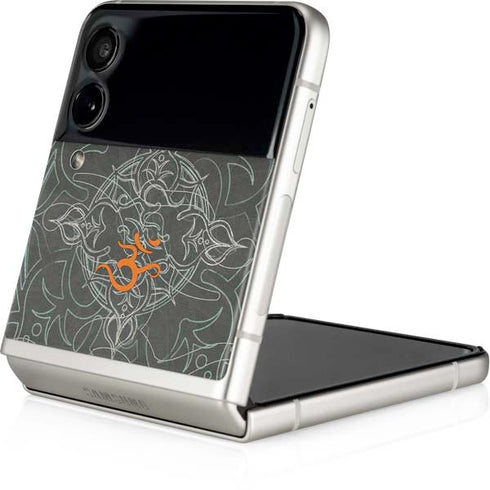 Grey Serenity Galaxy Z Flip3 5G Skin