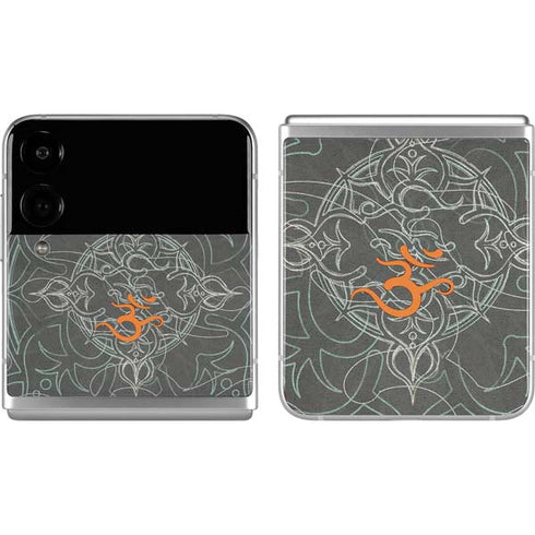 Grey Serenity Galaxy Z Flip4 5G Skin